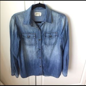 Current Elliott denim shirt SIZE 1